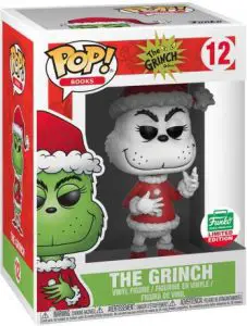 Figurine Le Grinch en Père Noël – Noir & Blanc – Le Grinch- #12