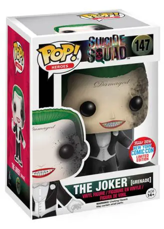 Figurine pop Le Joker avec Grenade - Suicide Squad - 1