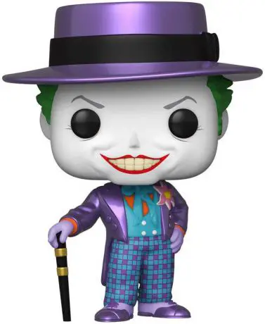 Figurine pop Le Joker (Batman 1989) - Métallique - DC Super-Héros - 2