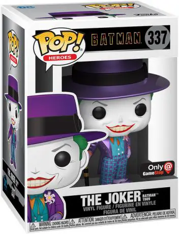 Figurine pop Le Joker (Batman 1989) - Métallique - DC Super-Héros - 1