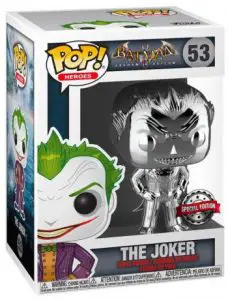 Figurine Le Joker chrome – Batman Arkham Asylum- #53