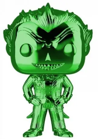Figurine pop Le Joker Chrome vert - Batman Arkham Asylum - 2