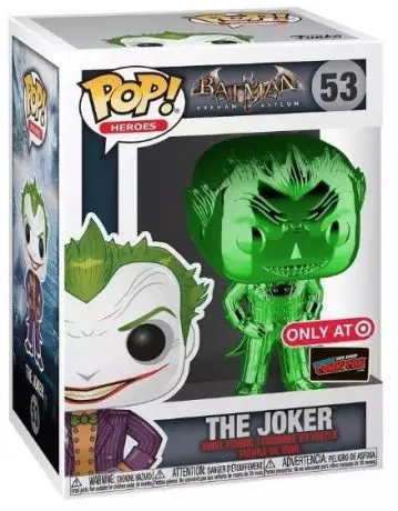 Figurine pop Le Joker Chrome vert - Batman Arkham Asylum - 1