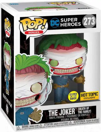 Figurine pop Le Joker (Death of the Family) - Brillant dans le noir - DC Super-Héros - 1