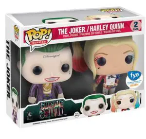 Figurine Le Joker & Harley Quinn – Métallique – 2 pack – Suicide Squad