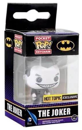 Figurine pop Le joker noir et blanc - Porte clés - DC Super-Héros - 1