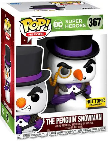 Figurine pop Le Pingouin en Bonhomme de Neige - DC Super-Héros - 1