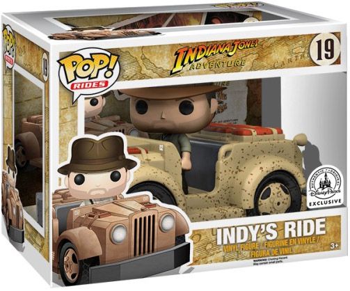 Figurine pop Le tour d'Indy - Indiana Jones - 1