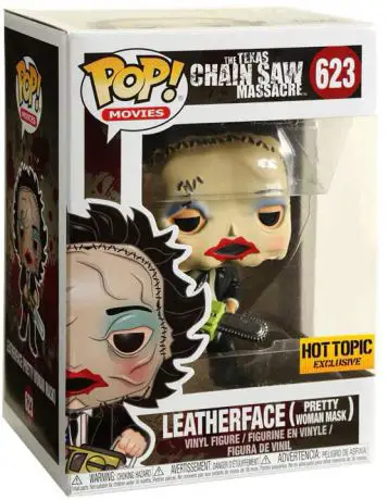Figurine pop Leatherface masque femme - Massacre à la tronçonneuse - 1