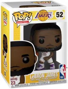 Figurine LeBron James Lakers – Maillot Blanc – NBA- #52