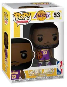 Figurine LeBron James Lakers – Maillot Violet – NBA- #53