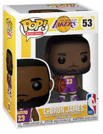 Figurine pop LeBron James Lakers - Maillot Violet - NBA - 1