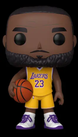 Figurine pop LeBron James (Maillot Jaune) - 25 cm - NBA - 2