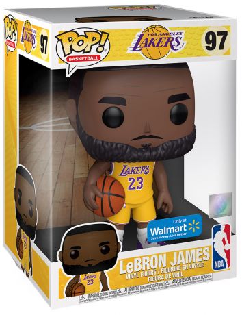 Figurine pop LeBron James (Maillot Jaune) - 25 cm - NBA - 1