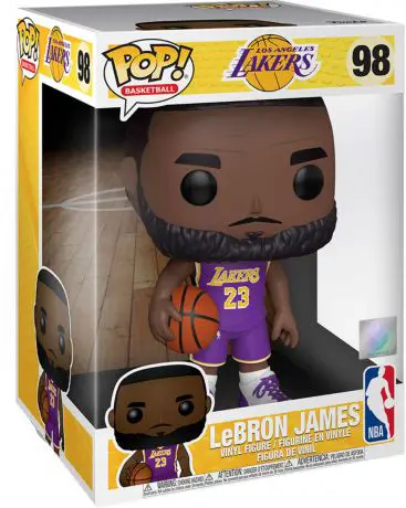 Figurine pop LeBron James (Maillot Violet) - 25 cm - NBA - 1