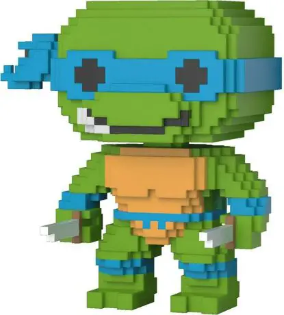 Figurine pop Leonardo - 8-bit - Tortues Ninja - 2