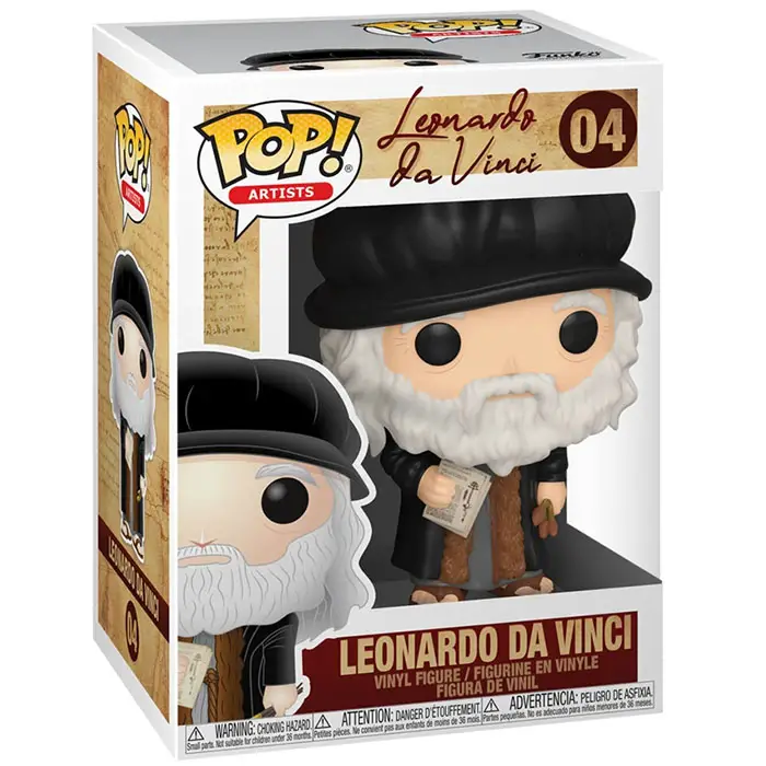 Figurine pop Leonardo Da Vinci - Leonardo Da Vinci - 2