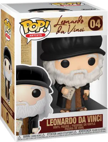 Figurine pop Leonardo De Vinci - Célébrités - 1