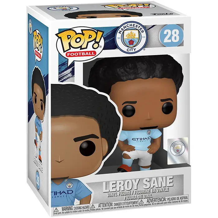 Figurine pop Leroy Sane - Manchester City - 2