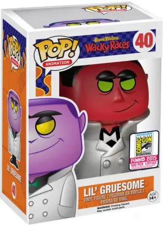 Figurine pop Lil' Gruesome Rouge (Les Fous du volant) - Hanna-Barbera - 1