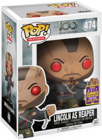 Figurine pop Lincoln en Faucheur - Les 100 - 1