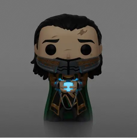 Figurine pop Loki tenant le Tesseract - Glow In The Dark - Avengers Endgame - 2