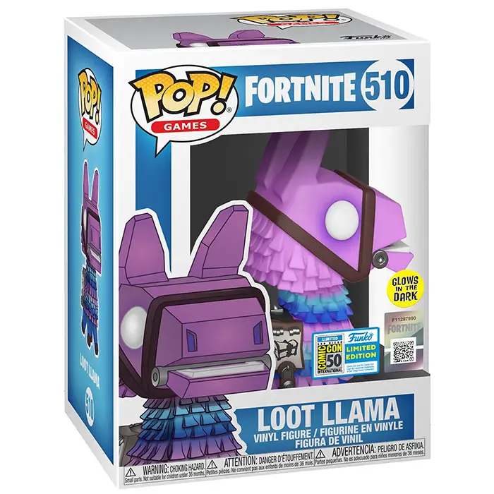 Figurine pop Loot Llama glows in the dark - Fortnite - 2