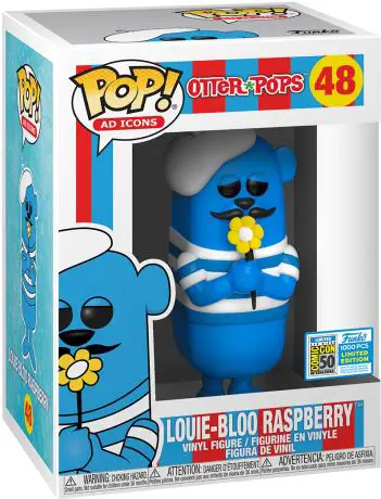 Figurine pop Louie-Bloo Framboise - Otter Pops - 1