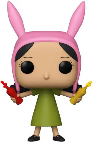 Figurine pop Louise Belcher avec Ketchup et Moutarde - Bob's Burgers - 2