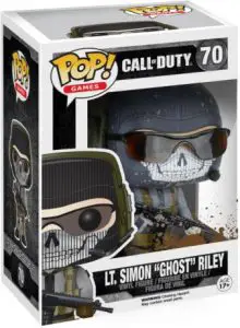 Figurine Lt Simon « Ghost » Riley – Eclaboussures de boue – Call of Duty- #70