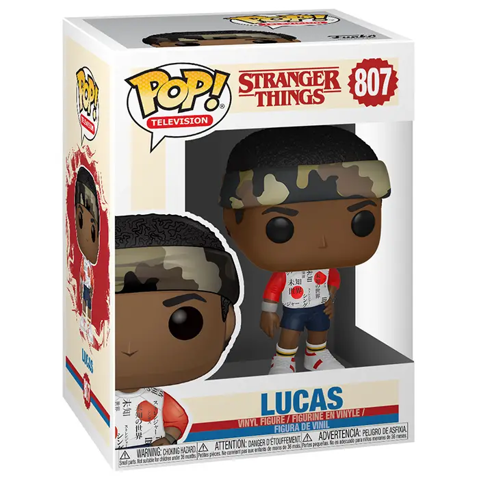 Figurine pop Lucas avec bandeau - Stranger Things - 2