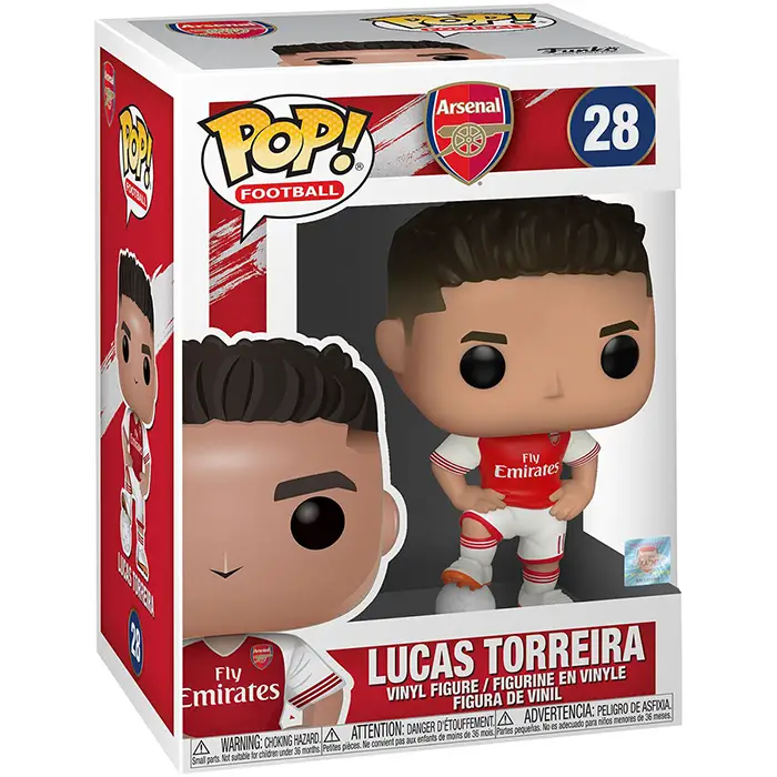 Figurine pop Lucas Torreira - Arsenal - 2
