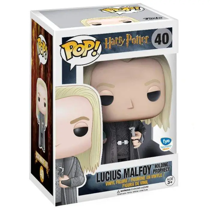 Figurine pop Lucius Malfoy avec la prophétie - Harry Potter - 2