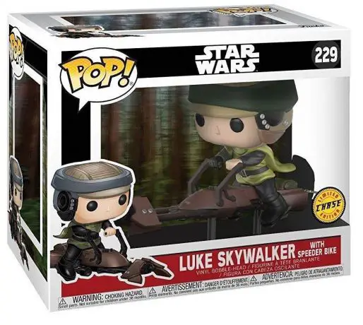 Figurine pop Luke Skywalker avec Moto - Star Wars 7 : Le Réveil de la Force - 1