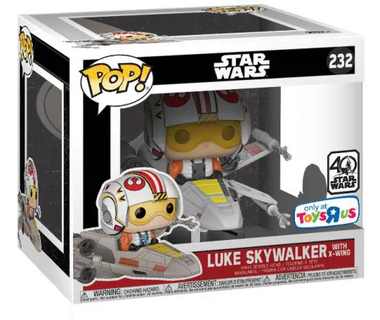 Figurine pop Luke Skywalker avec X-Wing - Star Wars 7 : Le Réveil de la Force - 1