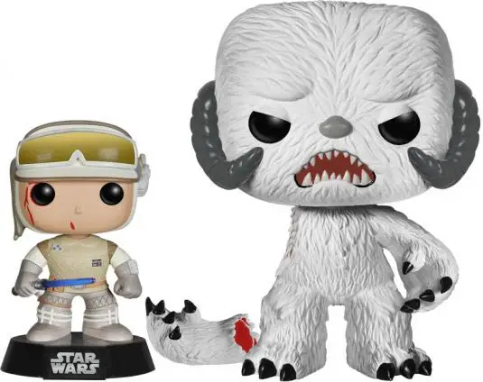 Figurine pop Luke Skywalker (Hoth) & Wampa - 2 pack - Star Wars 1 : La Menace fantôme - 2
