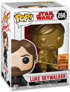 Figurine Luke Skywalker – Or – Star Wars 8 : Les Derniers Jedi- #266