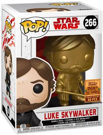 Figurine pop Luke Skywalker - Or - Star Wars 8 : Les Derniers Jedi - 1