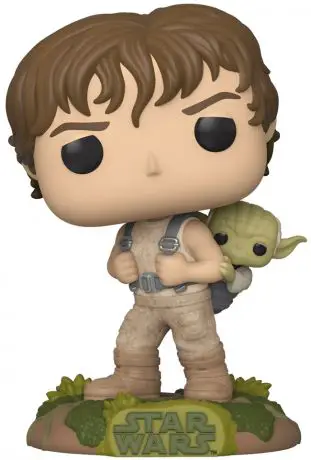 Figurine pop Luke Skywalker & Yoda - Star Wars 5 : L'Empire Contre-Attaque - 2