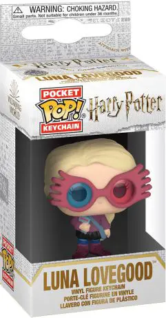 Figurine pop Luna Lovegood avec Lunettes - Porte-clés - Harry Potter - 1