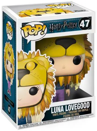 Figurine pop Luna Lovegood avec tête de lion - Harry Potter - 1