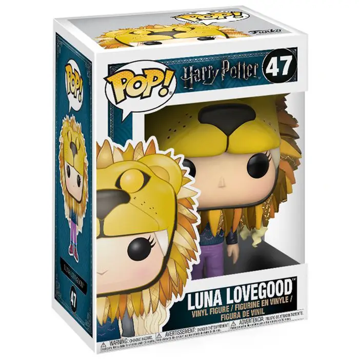 Figurine pop Luna Lovegood Lion Mask - Harry Potter - 2
