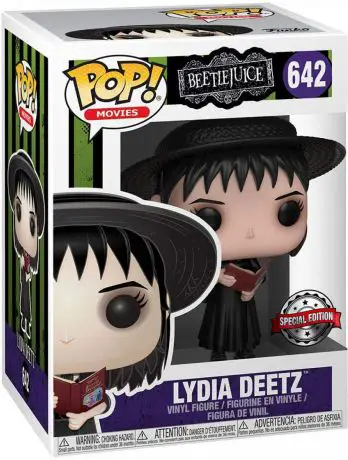 Figurine pop Lydia Deetz avec Livre - Beetlejuice - 1