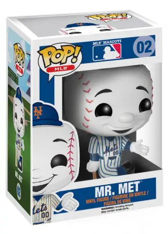 Figurine pop M. Met - MLB : Ligue Majeure de Baseball - 1