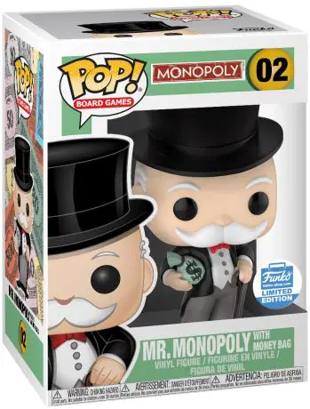 Figurine pop M. Monopoly avec Sac d'Argent - Monopoly - 1