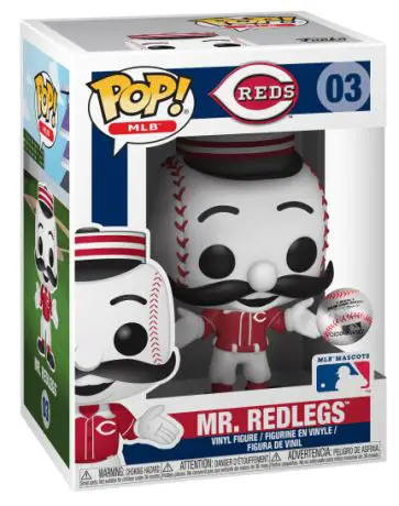 Figurine pop M. Redlegs - MLB : Ligue Majeure de Baseball - 1