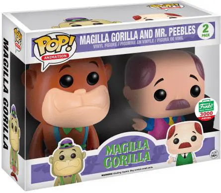 Figurine pop Magilla le Gorille & M. Peebles - 2 Pack - Hanna-Barbera - 1