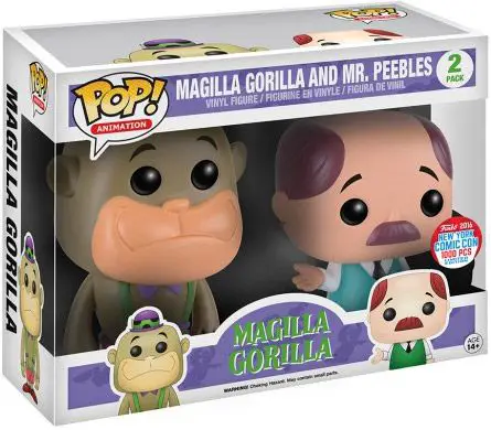Figurine pop Magilla le Gorille & M. Peebles - Hanna-Barbera - 1