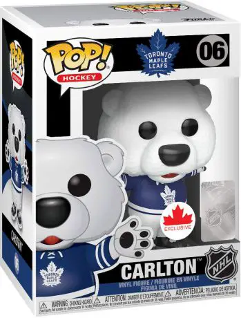 Figurine pop Maple Leafs - Carlton the Bear - NHL Mascottes - 1