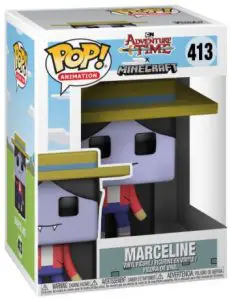 Figurine Marceline la reine vampire – Style Minecraft – Adventure Time- #413